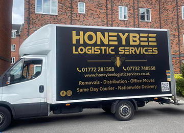 Honeybee Logistics Services - Matte Black Vinyl Wrap