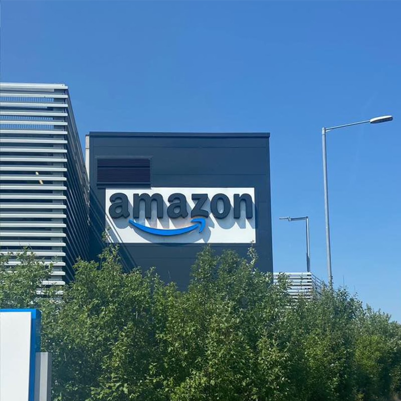 Amazon Building Sign