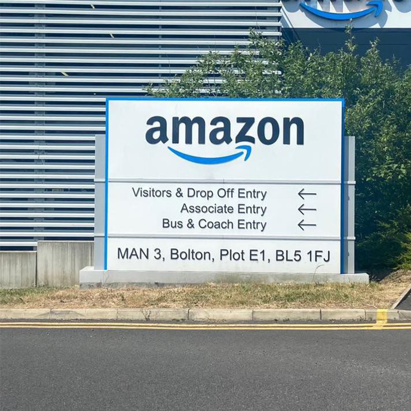 Amazon Commercial Signs Bolton