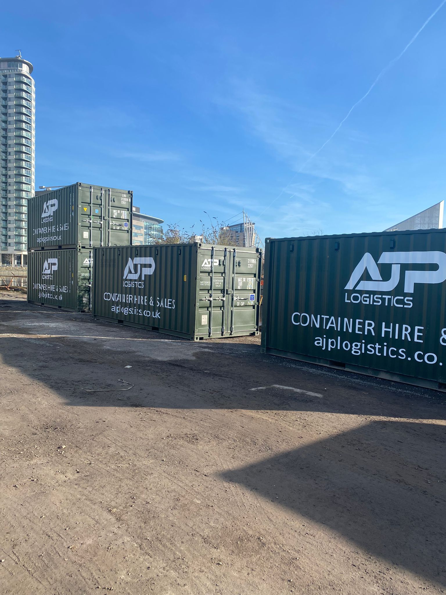 Shipping Containers Vinyl Commercial