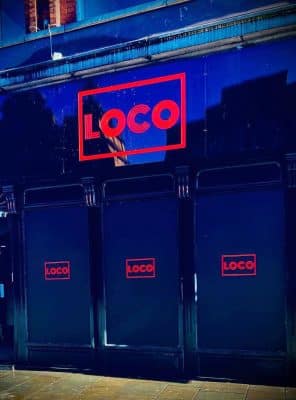 LOCO Nightclub Signage Design