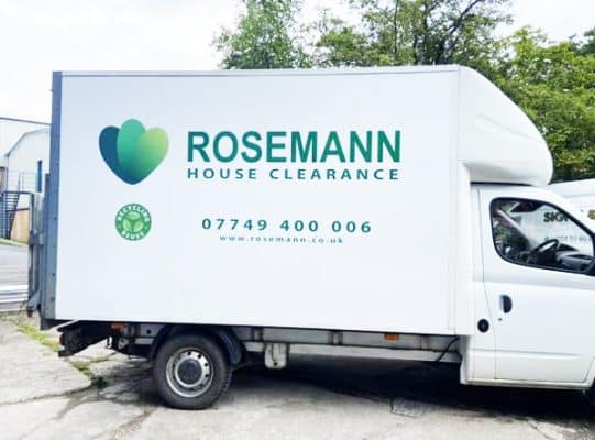 Rosemann House Clearance Vinyl Wrap After